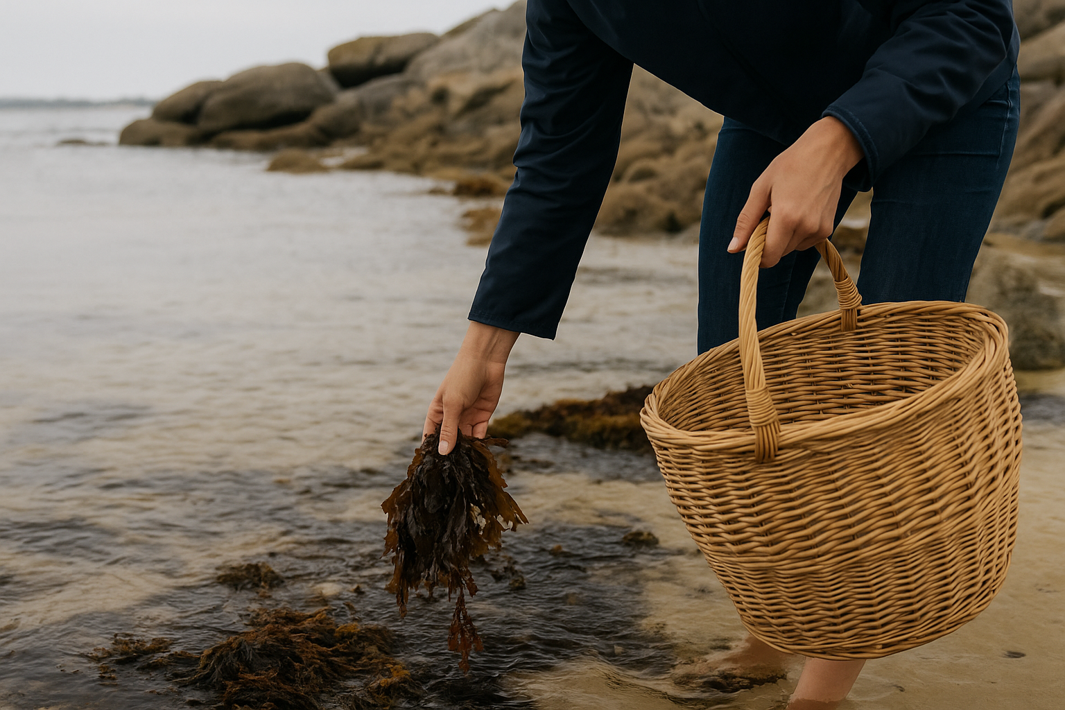 Activités nature, cours de cuisine, cueillette d'algues, culture bretonne, gastronomie bretonne
