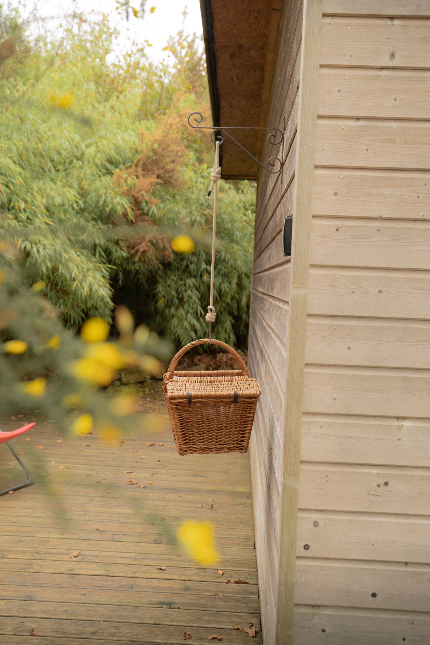 Petit-déjeuner inclus, livré en cabane, panier petit-déjeuner