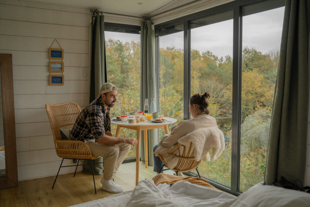 cabane panoramique nature Pont-Aven