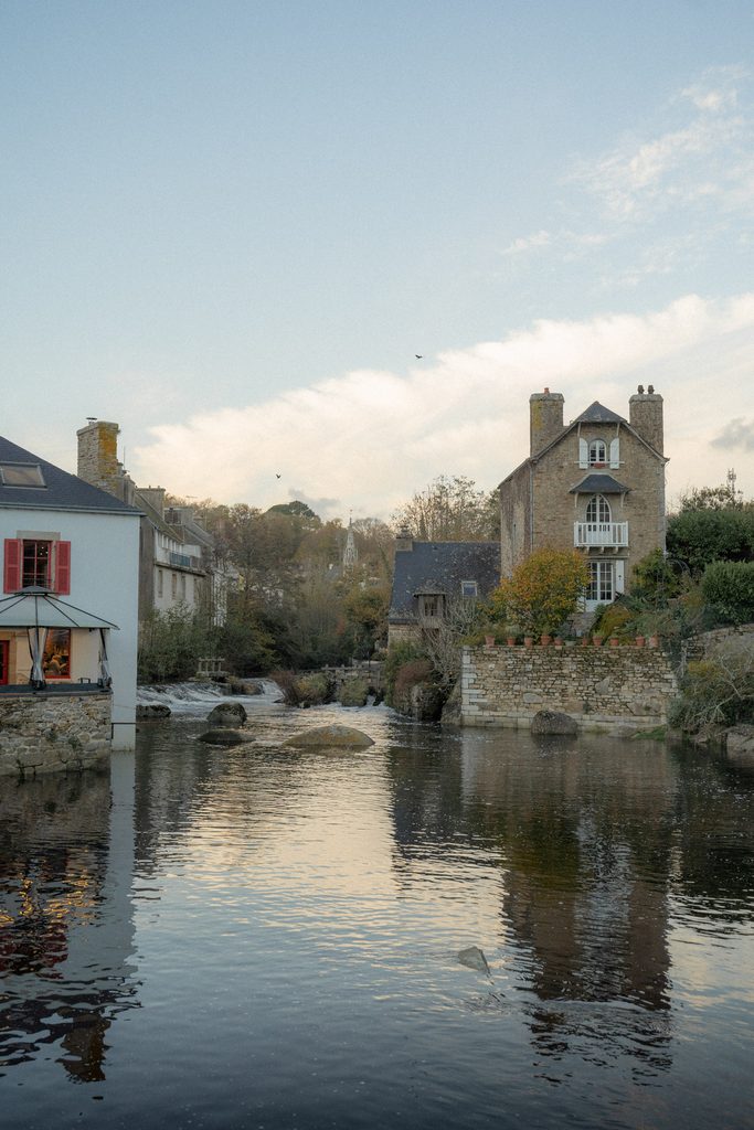 Port et rivière de Pont-Aven en Bretagne Sud