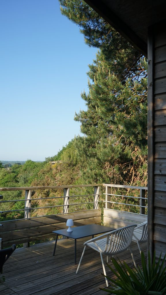 lodge avec terrasse panoramique